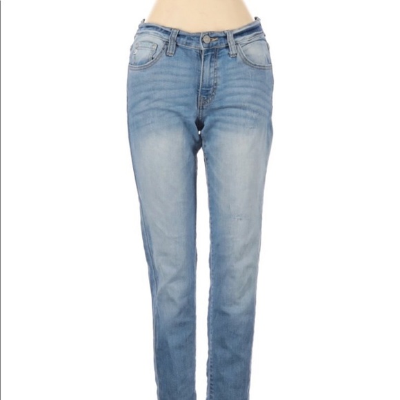 Kancan Jeans size 25 waist skinny estilo blue jean - Picture 1 of 6